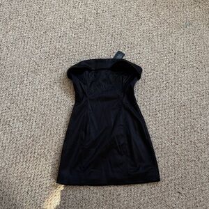 Aritzia Black Strapless Dress